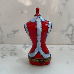 Limited Edition Mannequin Limoges Box von French Accents Peint Main