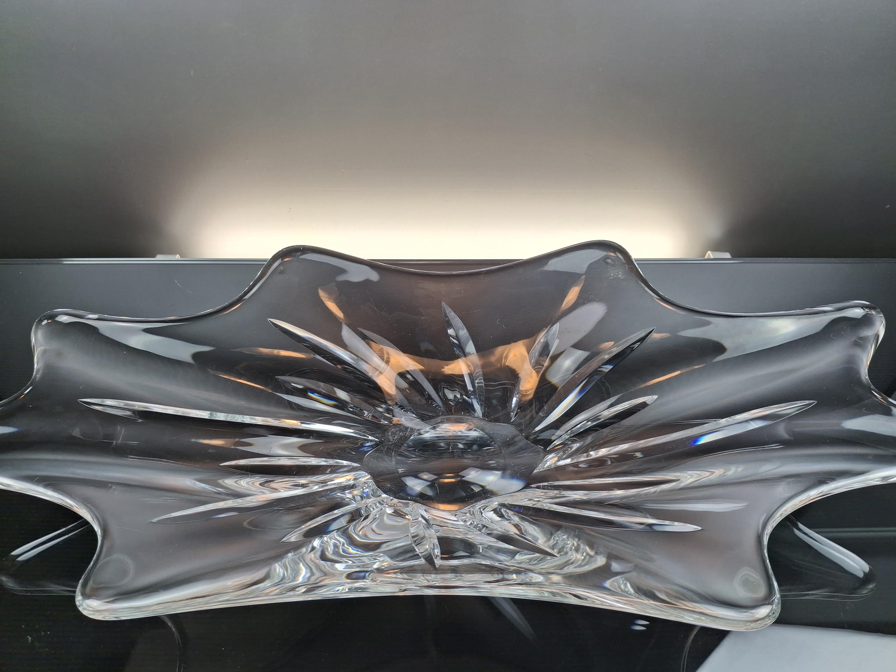 大型 Baccarat バカラ オブジェクティフ クリスタル ボウル 大型 Baccarat バカラ オブジェクティフ クリスタル ボウル