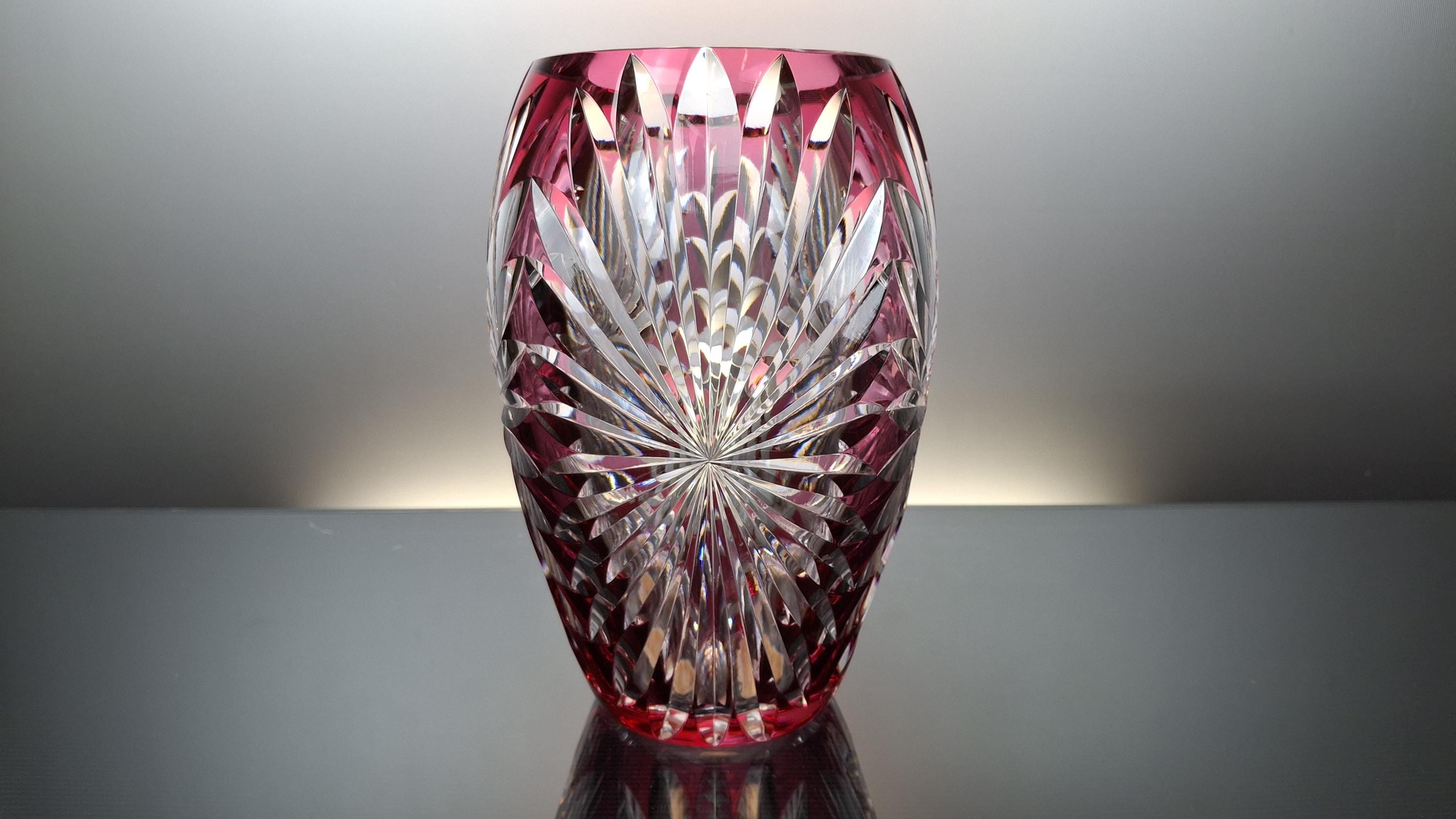 Val st lambert vase - Etsy 日本