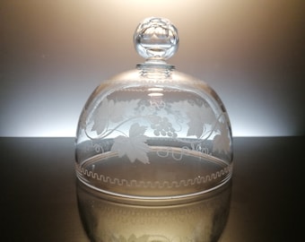 Art deco crystal dome