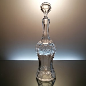 Bohemian crystal carafe