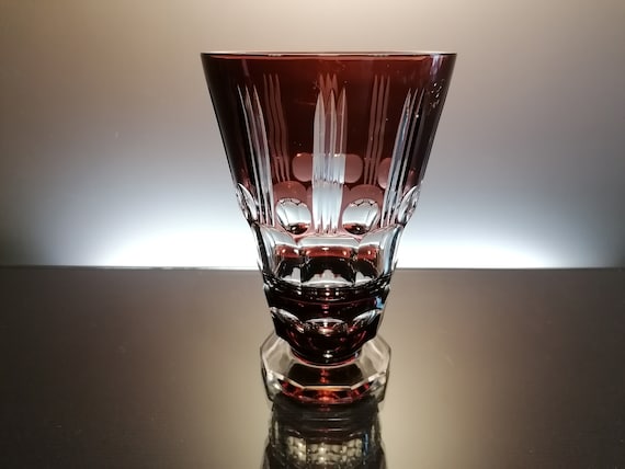 ヴァル・サン・ランベール アールデコ クリスタル花瓶 - Etsy 日本