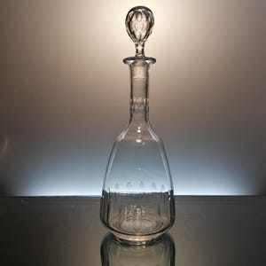 Jarra belga Val Saint Lambert “Ludovic, Taillé Oeuf”