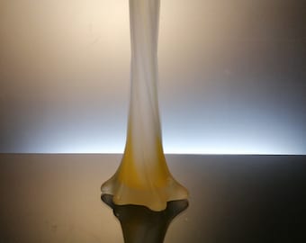 Small art deco glass vase “Ankerglass”