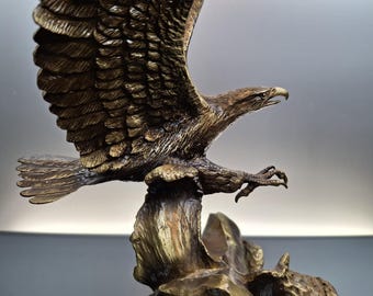 ブロンズ彫刻「栄光の翼」、ロナルド・ヴァン・ルイケフェルト作