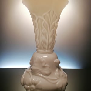 French 19th century opaline crystal vase “Saint Louis”