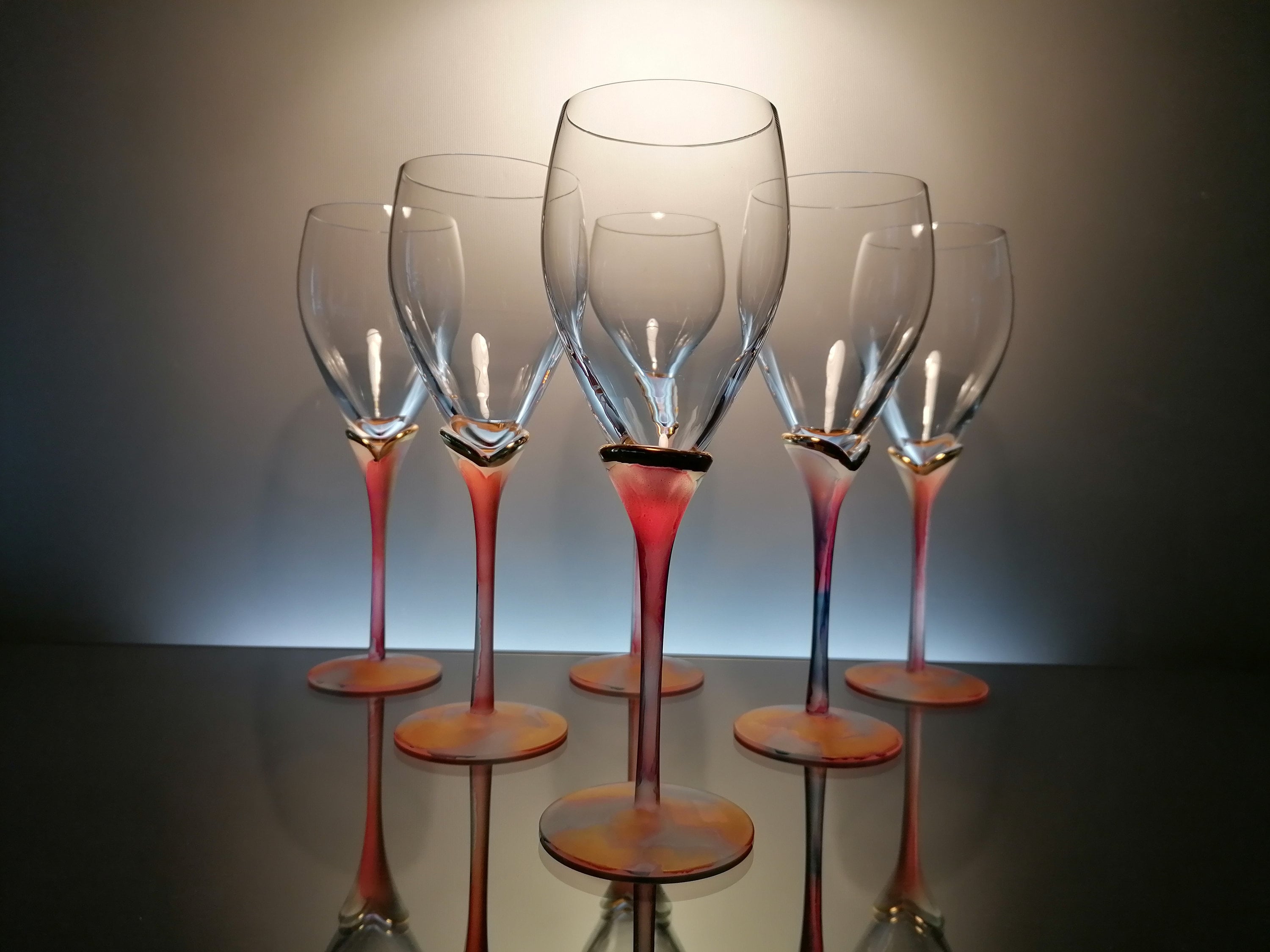 硝子ピストル置物CristalleriesedeChampagne 硝子ピストル置物CristalleriesedeChampagne 3Pc Elegant