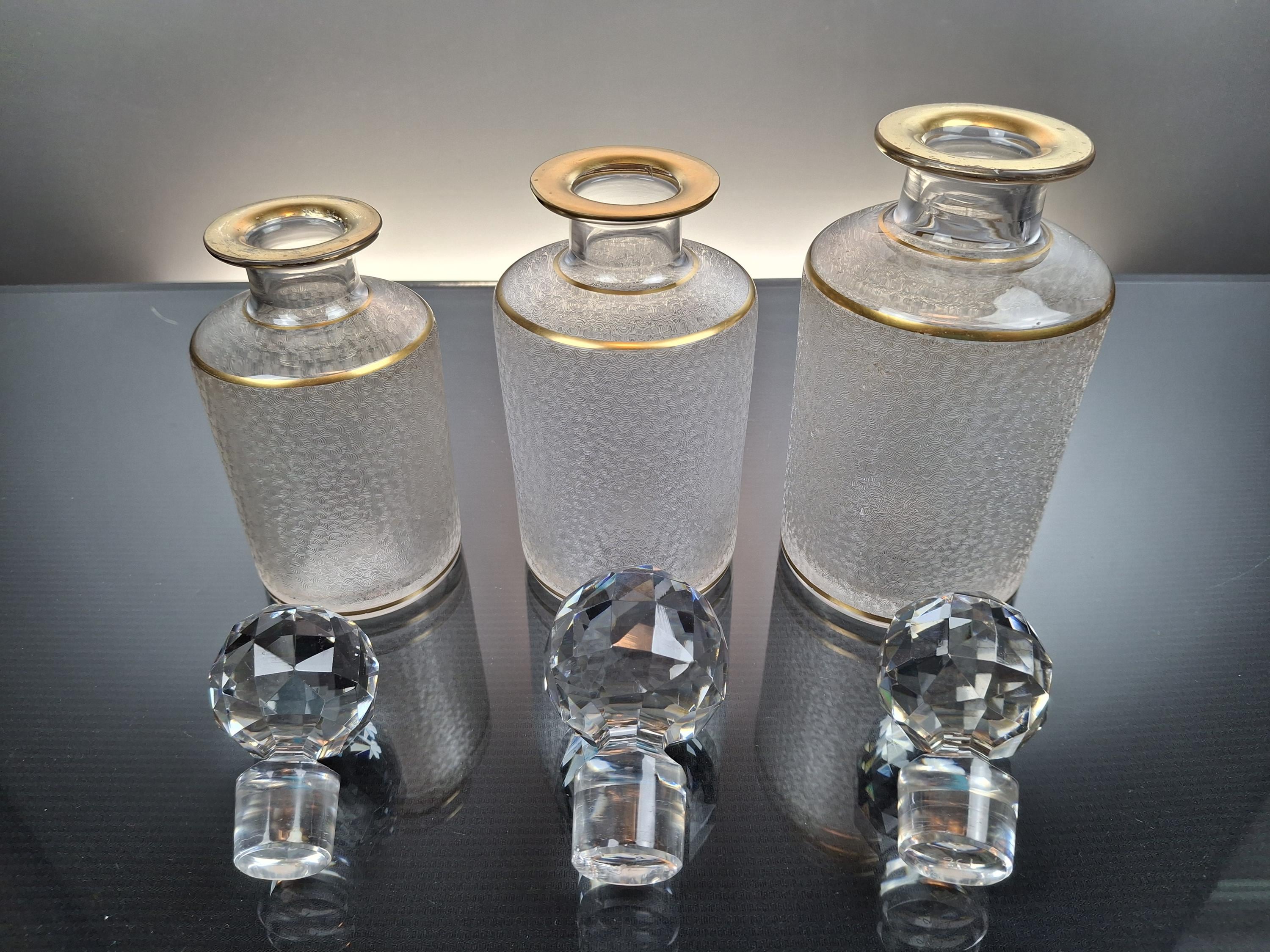 フランス製アンティーククリスタル バカラ香水瓶 - Etsy 日本