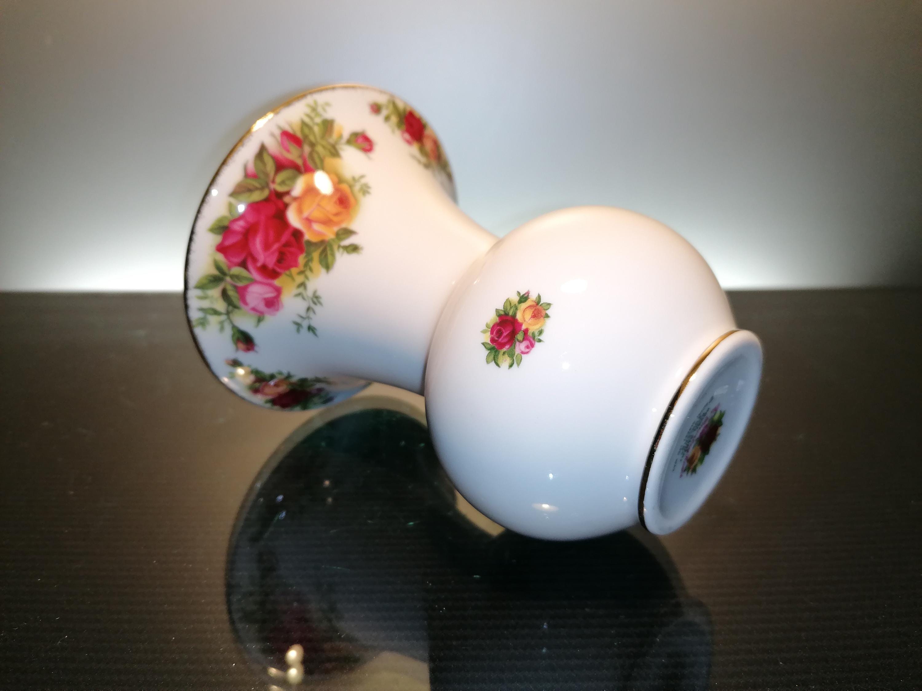 ロイヤルアルバート「オールドカントリーローズ」磁器花瓶