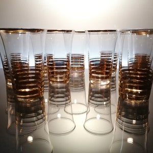 11 Belgian Art deco glasses “Laeken&quot;