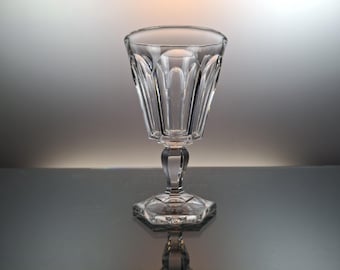 Antique Val Saint Lambert 19th century goblet