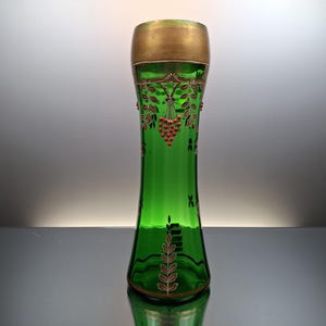 French art nouveau glass vase &quot;Legras&quot;