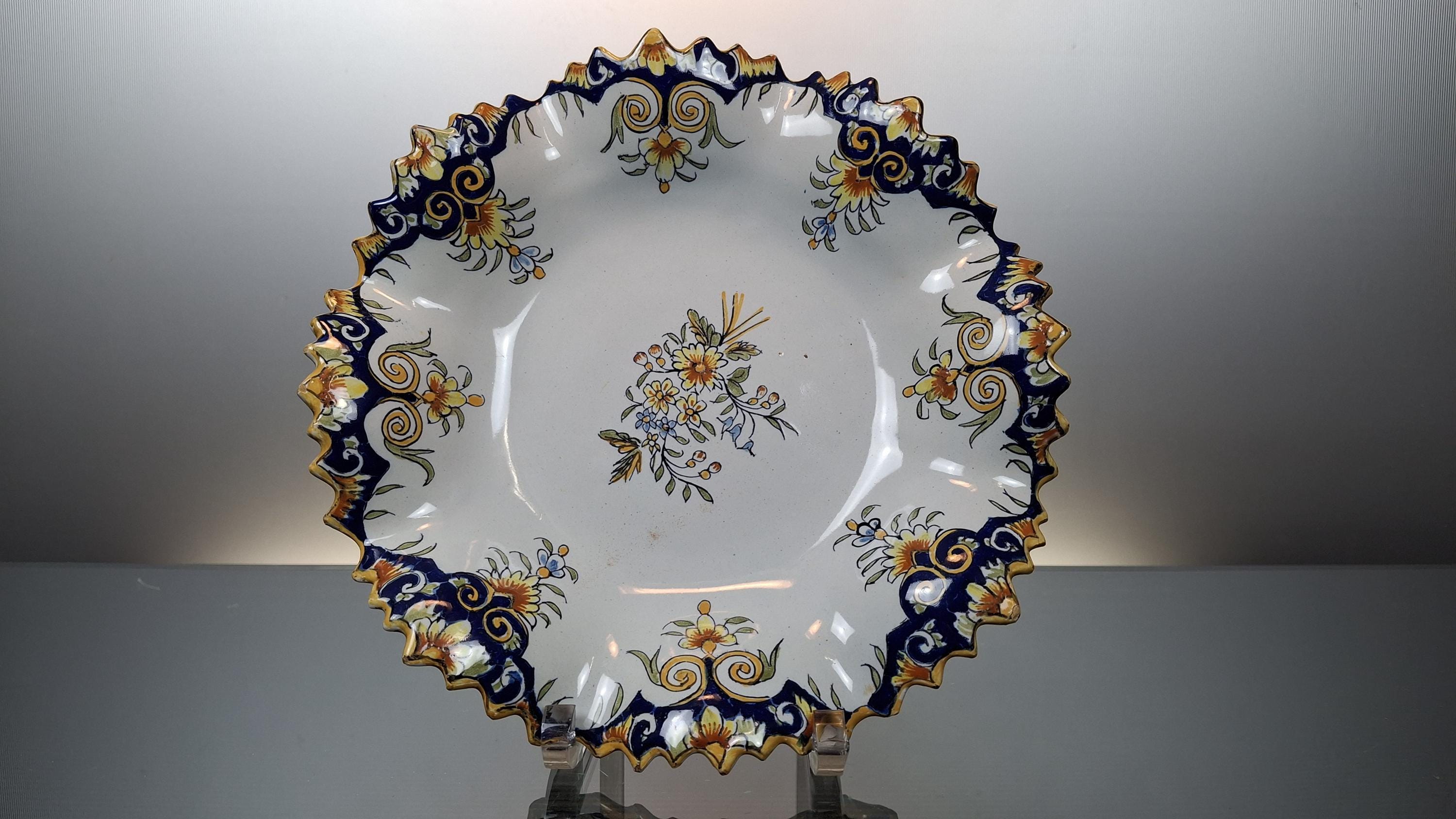 Desvres Rouen Faience - Etsy Canada