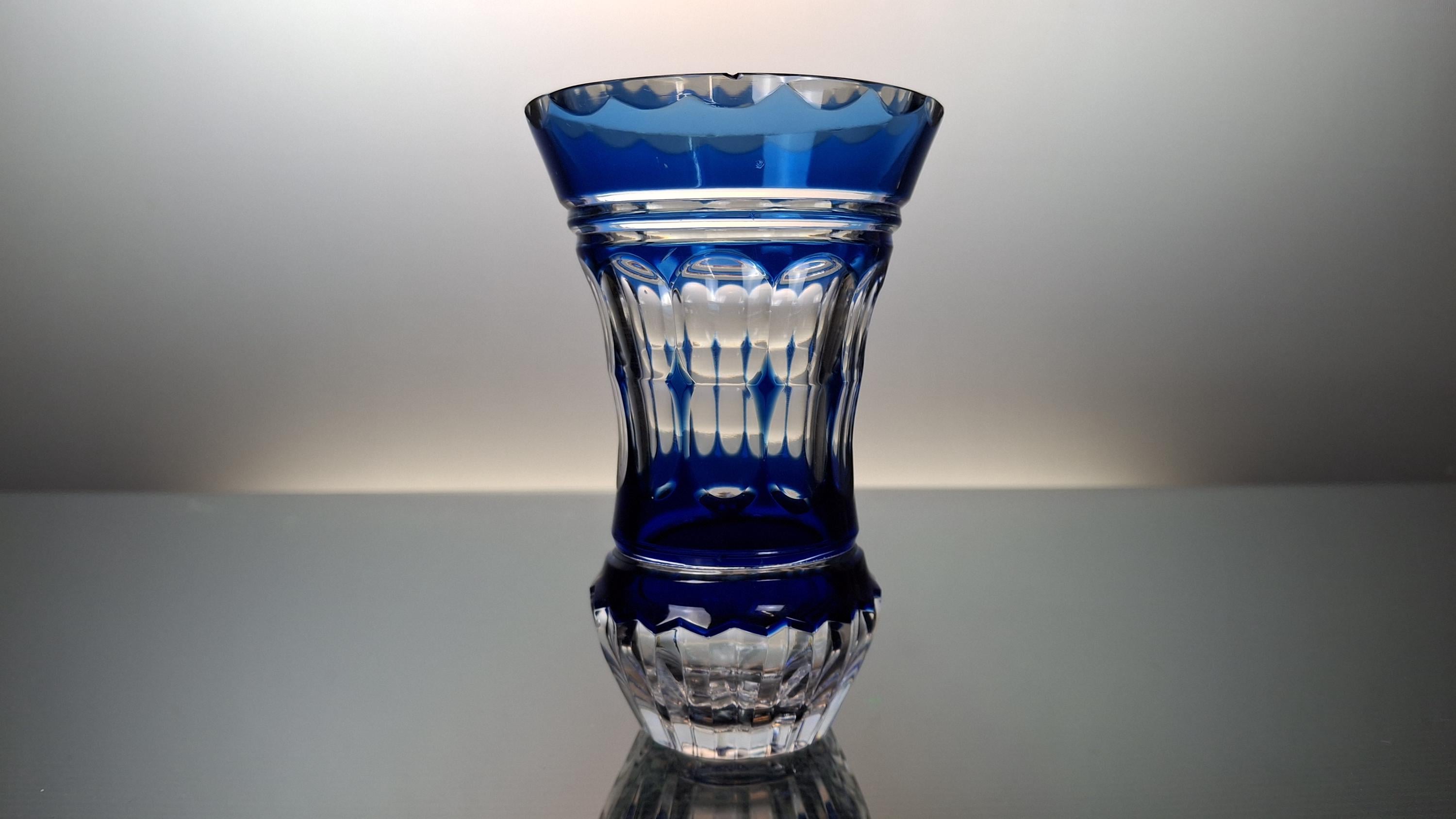 Val St Lambert Vase - Etsy Canada