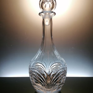 French crystal carafe