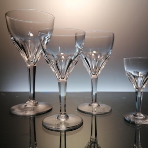 44 antique glasses Val Saint Lambert &quot; Gevaert &quot;
