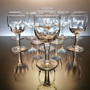 11 Val Saint Lambert glasses 1880