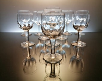 11 Val Saint Lambert glasses 1880