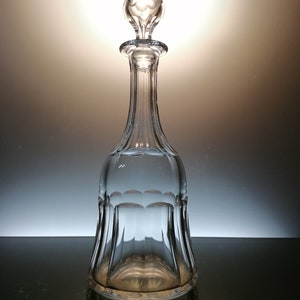 Belgian Val Saint Lambert carafe “Gandria”