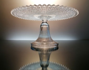 V.S.L. Art Deco pastery dish on foot “Hambourg”
