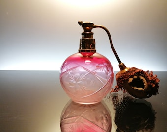 Atomizador de perfume de cristal de tamaño de bolsillo