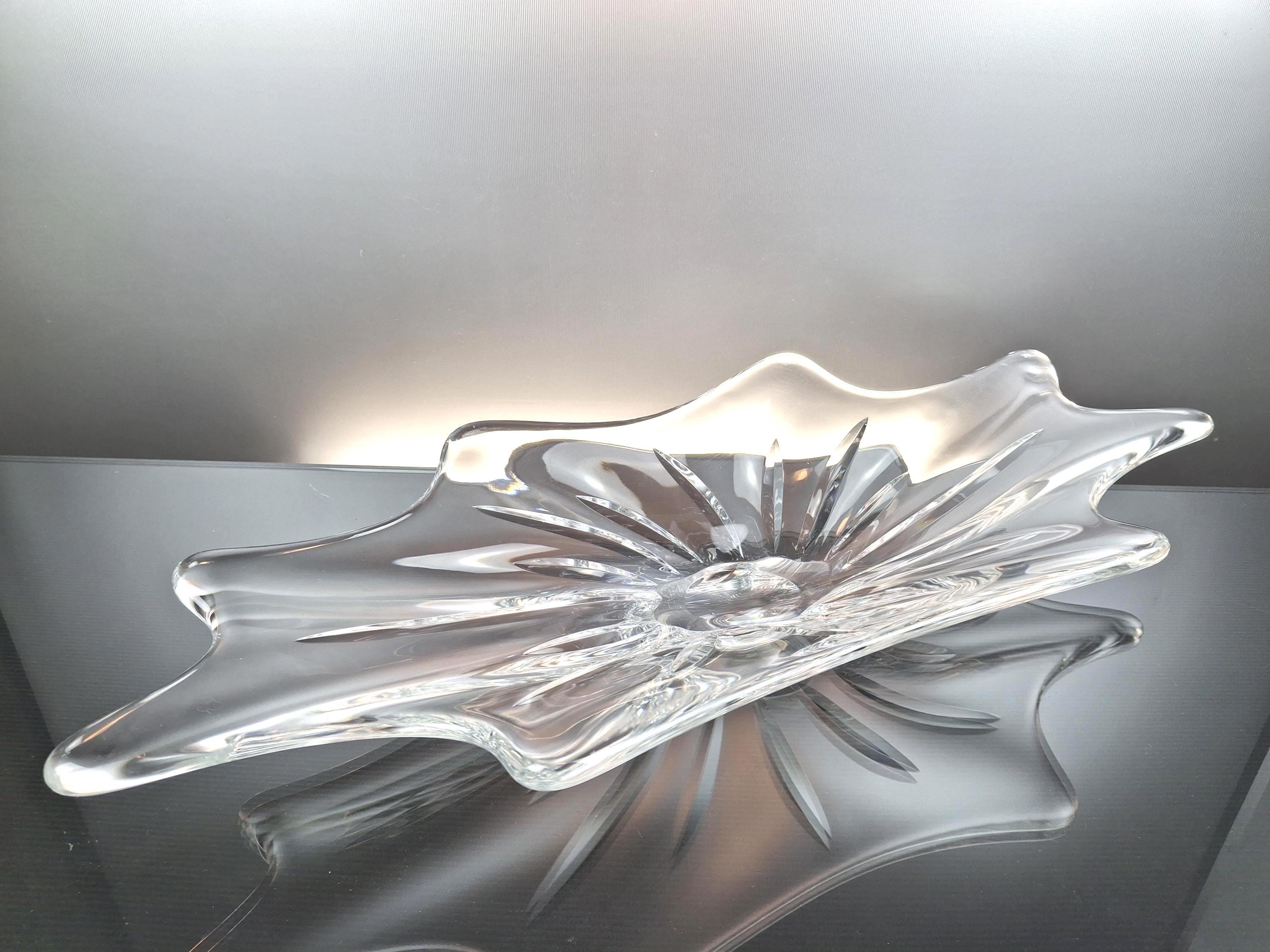 バカラ　クリスタル　ボウル バカラ（Baccarat） 【未使用美品】Baccarat オブジェクティフ サラダ