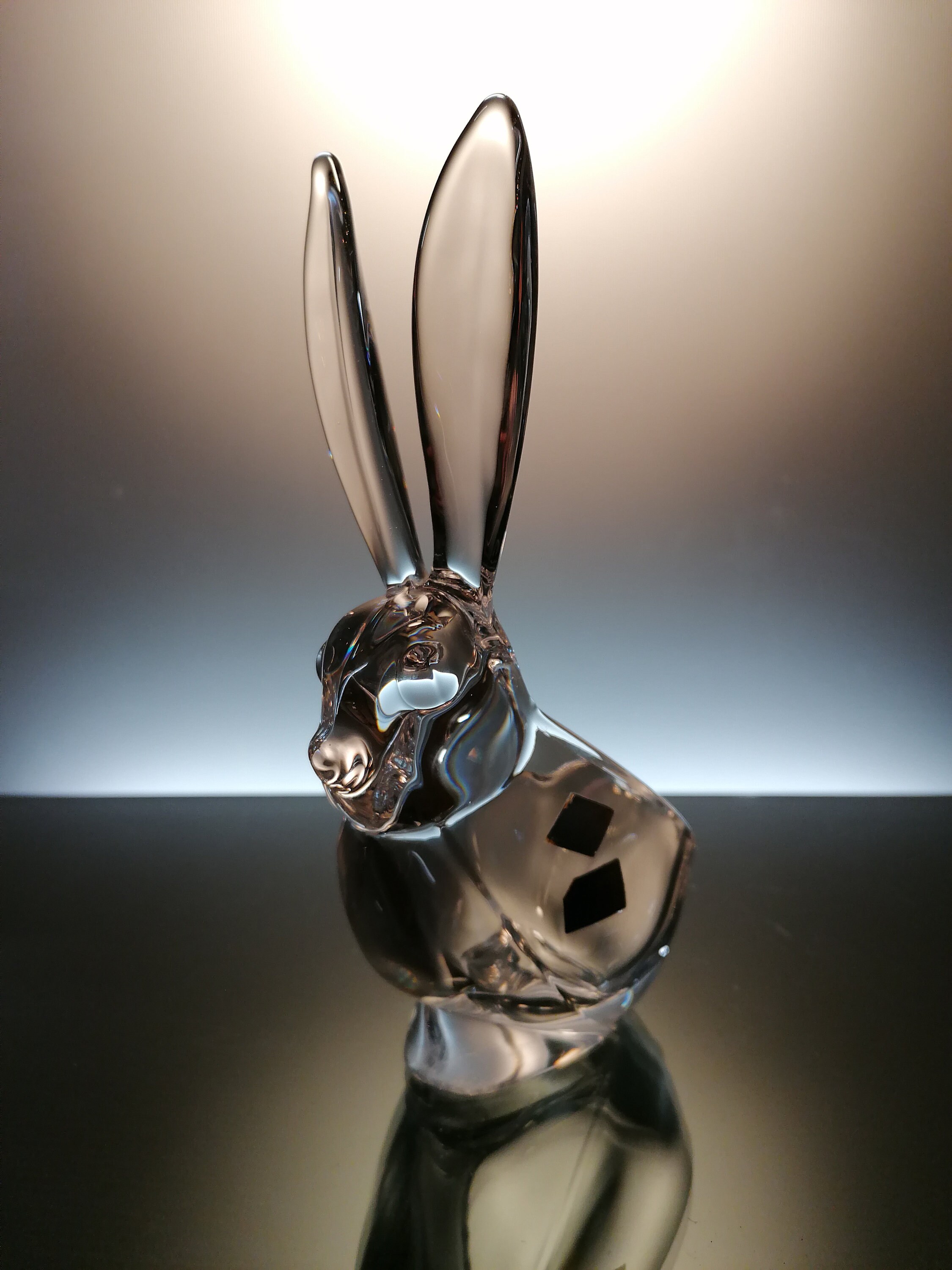 French Crystal Rabbit as Pipe Holder. “vannes” - Etsy