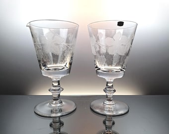 ヴァル・サン・ランベール ブルークリスタルの花瓶 - 1950/70 - VSL