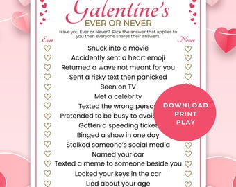 Galentines Day Games Galentines Day Game Galentines Games Galentines Party Games Galentines Game Ladies Night Games Valentines Games