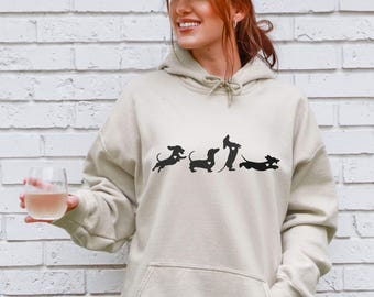 Dachshund Sweatshirt Dachshund Shirt Weiner Dog Dachshund Sweater Weiner Dog Gifts Dachshund Clothes Daschund Gifts