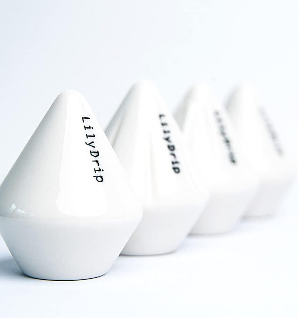 Lilydrip Ceramic Pour-over Coffee Accessory, Fits Pour-over Cone ...