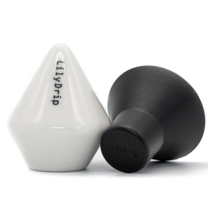 LilyDrip Keramik-Aufsatz für Filterkaffee, passend für Filterkaffeemaschinen mit Kegelfilter, Hario V60 und Origami-Brühsysteme Bild 2