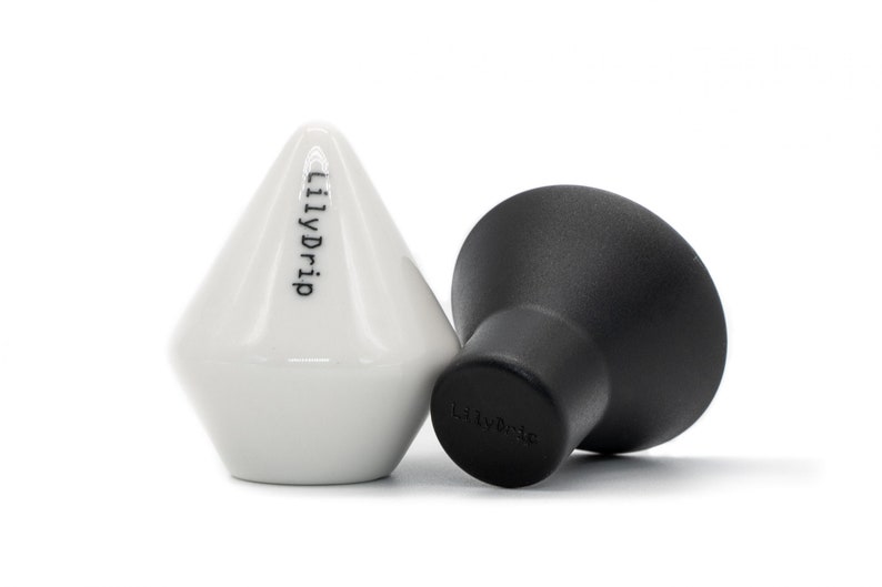 LilyDrip Keramik-Aufsatz für Filterkaffee, passend für Filterkaffeemaschinen mit Kegelfilter, Hario V60 und Origami-Brühsysteme Bild 2
