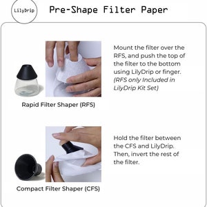 LilyDrip Keramik-Aufsatz für Filterkaffee, passend für Filterkaffeemaschinen mit Kegelfilter, Hario V60 und Origami-Brühsysteme Bild 6