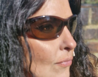 Boots Polarised Sunglasses Retro Vintage Brown Womens Polarised FRG145382