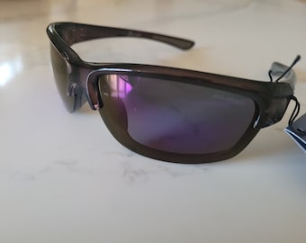 Boots Polarised Sunglasses Retro Vintage Black Blue Mens Womens Unisex Polarized