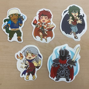 FINAL STOCK - Fire Emblem Tellius / Radiant Dawn Stickers (Set 2)