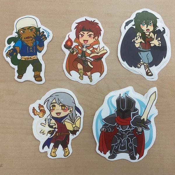 Fire Emblem Tellius / Radiant Dawn Stickers (Set 2)