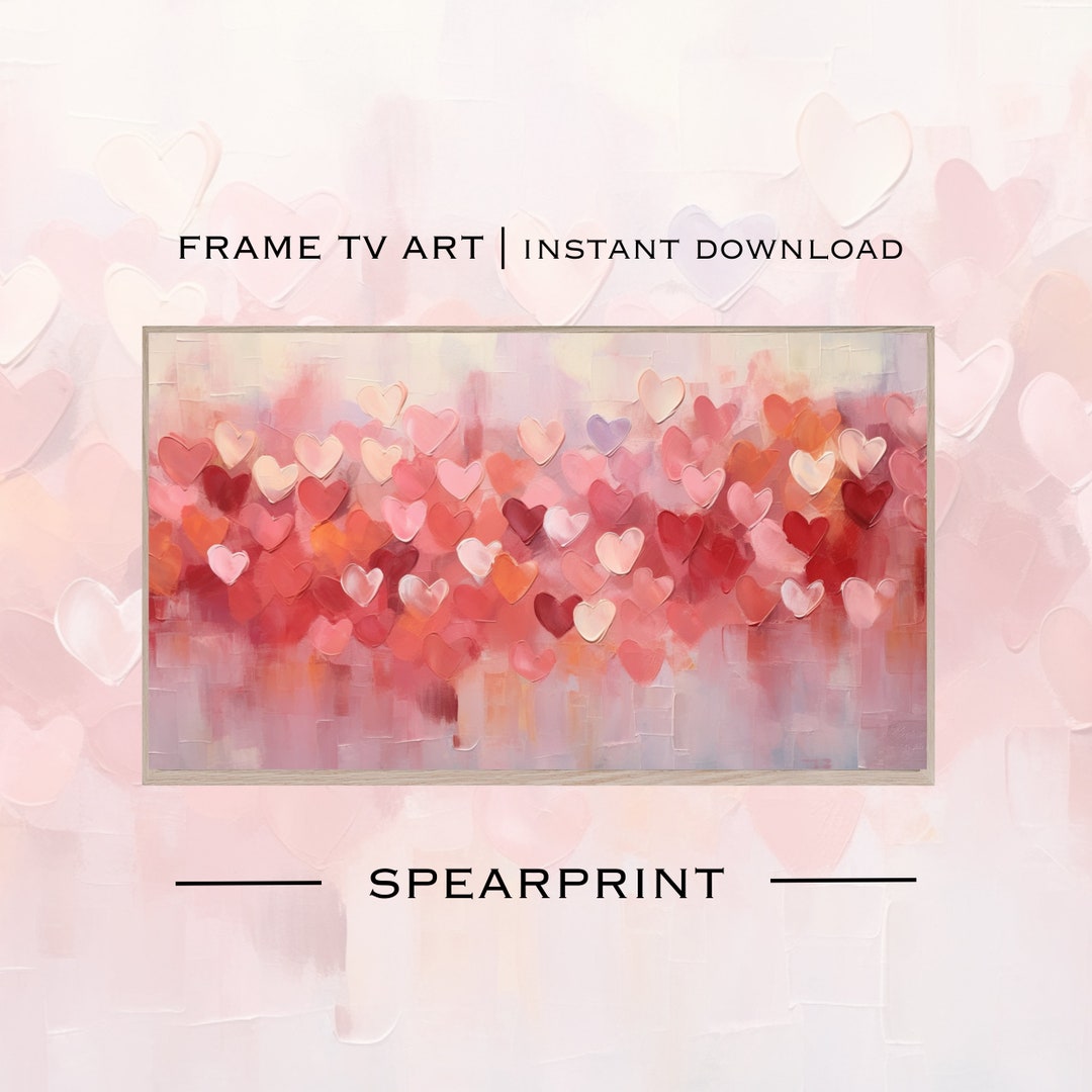 Valentines Day Frame Tv Art Frame Art for Valentines Day Samsung Frame
