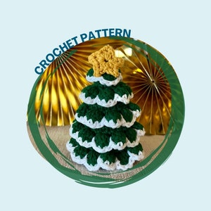 Crochet Christmas Tree Pattern- Easy Christmas Tree Crochet Pattern, Digital Download