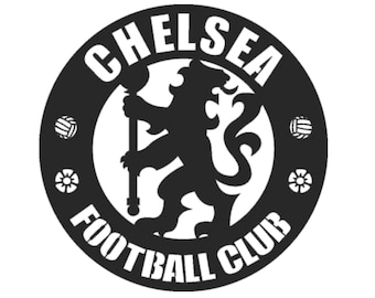 Football Club Metal Wall Art - Choose Your Team: Liverpool, Man City, Man Utd, Arsenal, Chelsea - Unique Fan Gift
