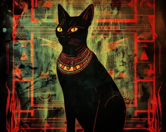 Chat égyptien
