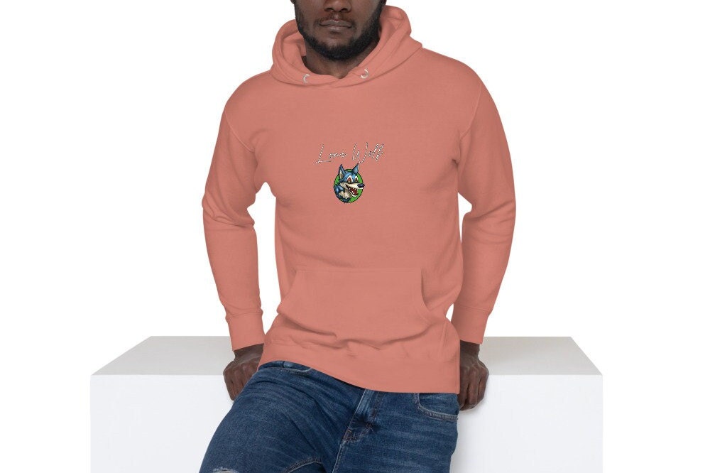 Lone Wolf Hoodie - Etsy