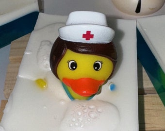 Rubber duckie soap