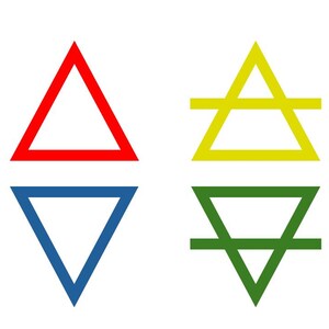 Stesura di carte Elementale 4