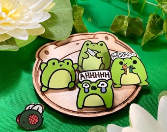 Pines de esmalte de Marsh, Aaron, Nick, Jump Frog y Flitz the Fly