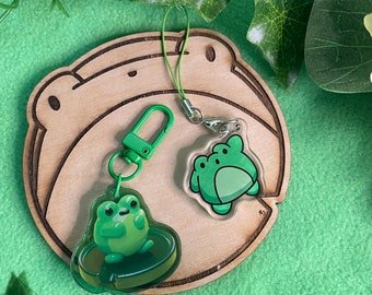 Acrylic Froggy Charms Vol.2 (1.5 in)