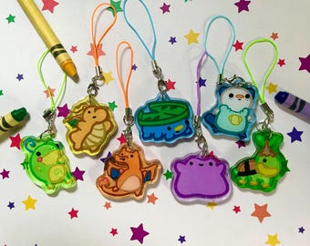 Doodlemon Charms (1.5 in)