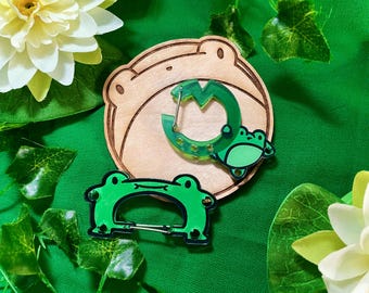 Acrylic Froggy Carabiners