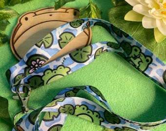 Frog Lily pad Lanyard